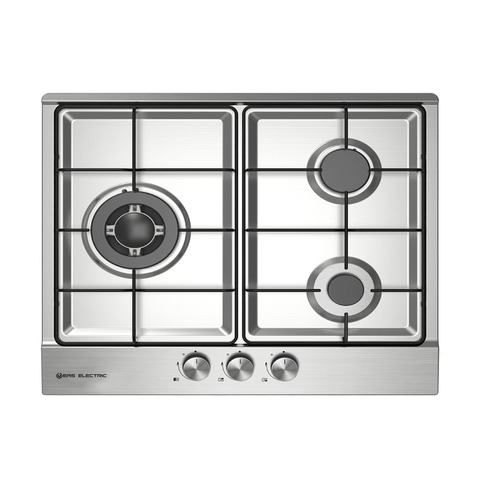 ENCIMERA GAS 3 FUEGOS 60CM