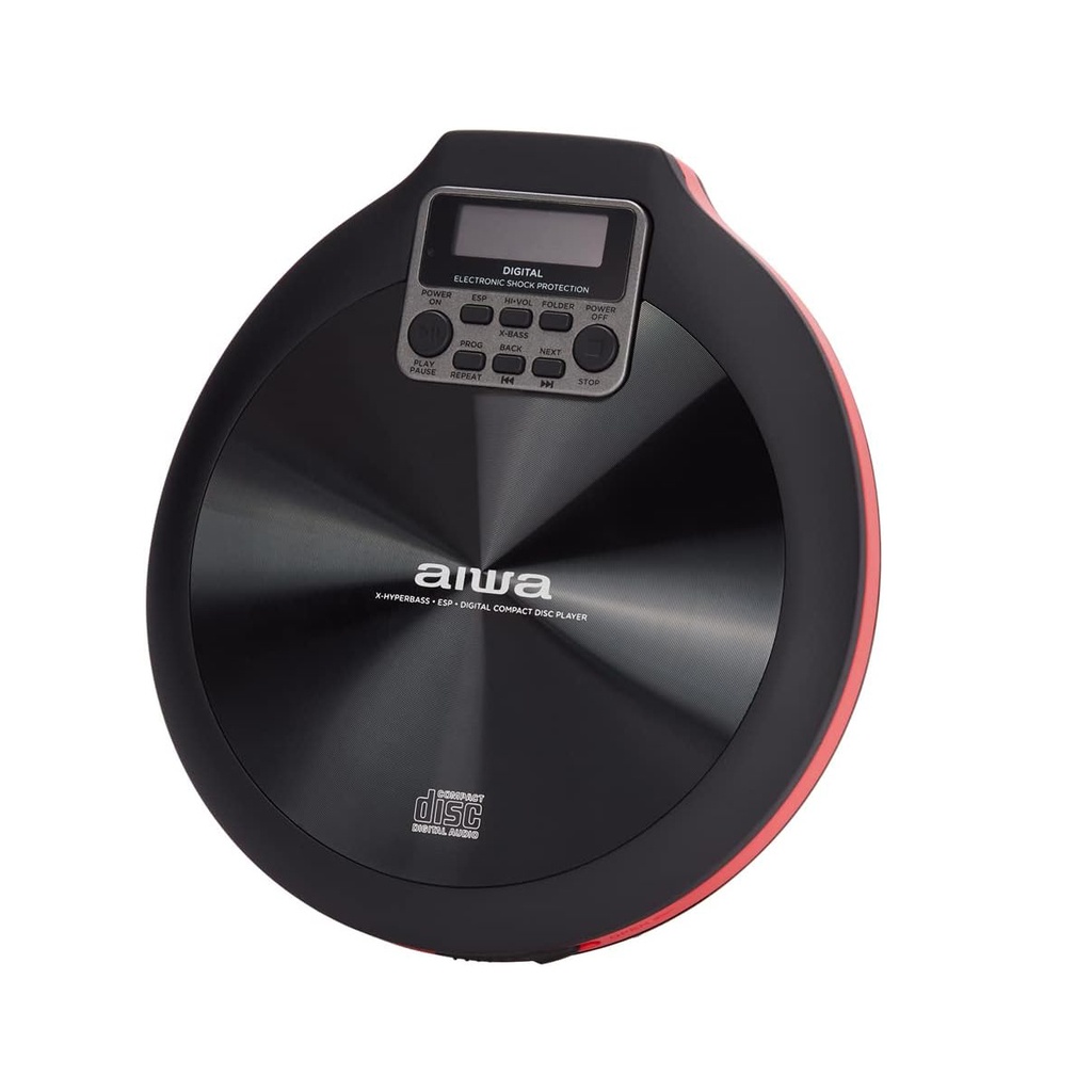 [PCD-810RD] Reproductor de CD AIWA PCD-810RD Color Rojo y Negro