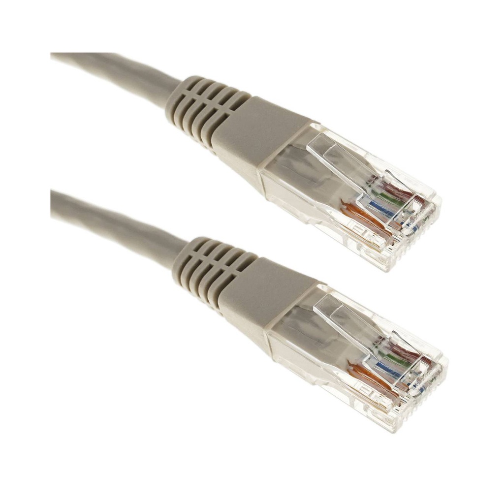 Cable de red latiguillo RJ45 Cat.5 UTP 0.30m