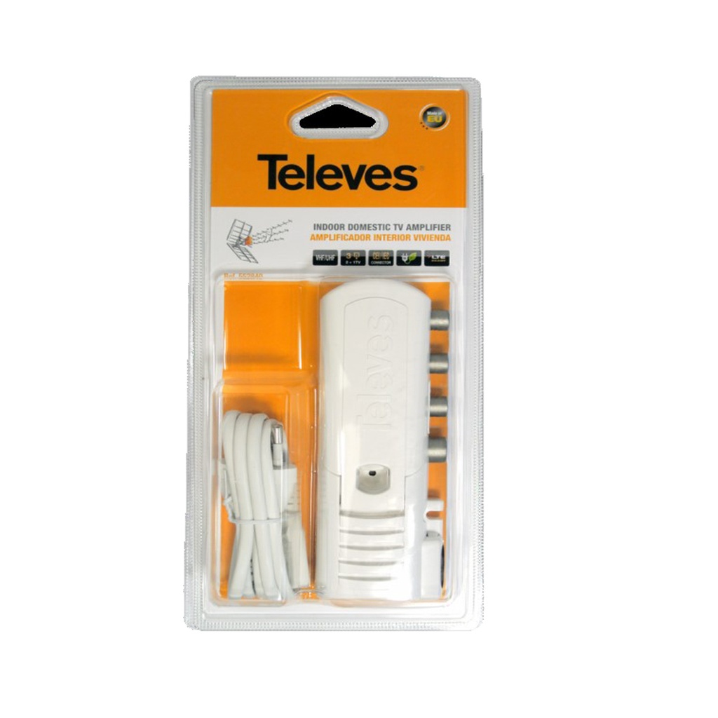 Amplificador de Interior LTE 2 Salidas + TV, CEI