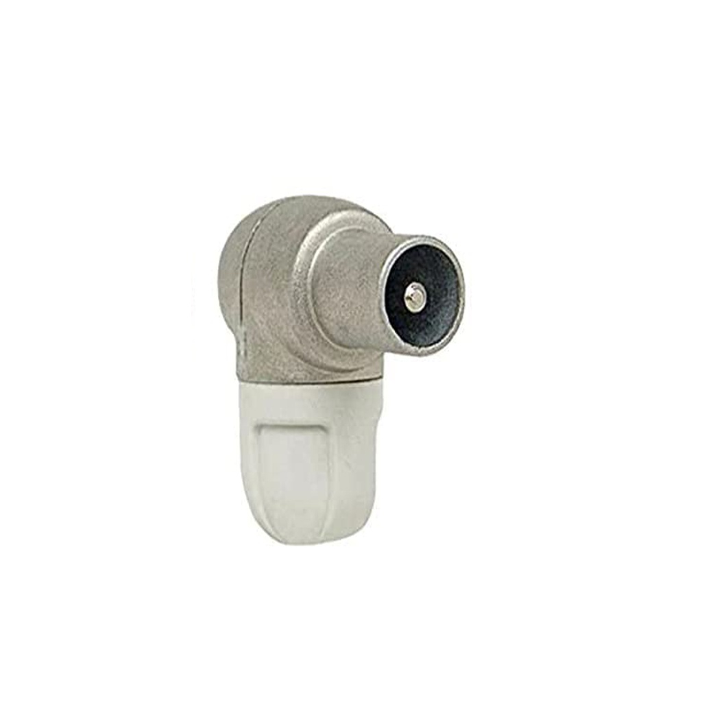 Conector Antena Coaxial Macho Acodado Blindado