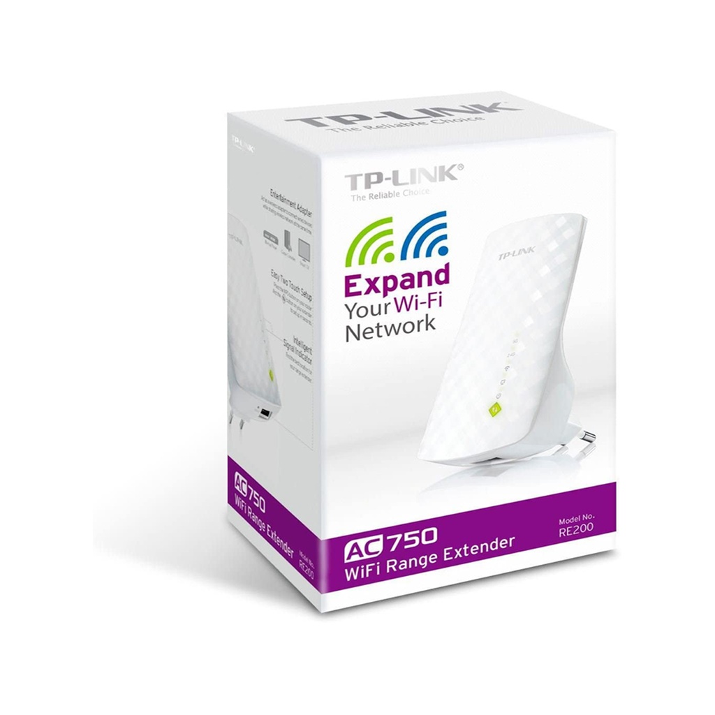TP-Link RE200 AC750 Range Extender, RE200_AC750