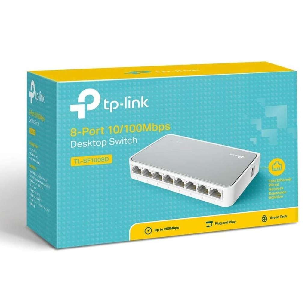 TP-LINK TL-SF1008D Switch 8 Puertos