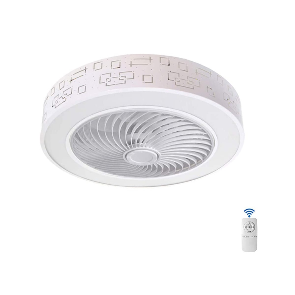VENTILADOR TECHO LUZ LED