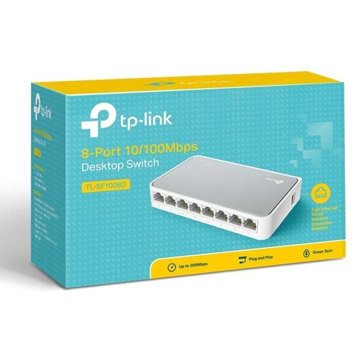 TP-LINK TL-SF1008D Switch 8 Puertos